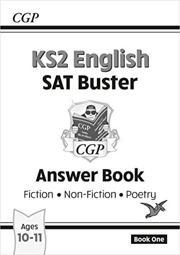 KS2 English Reading SAT Buster: Answer Book 1 (for the 2024 tests) (CGP SATS English) von Coordination Group Publications Ltd (CGP)